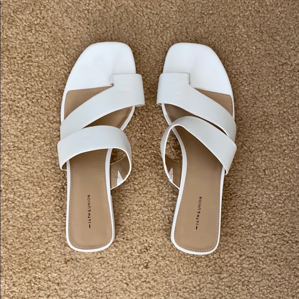 White Sandals